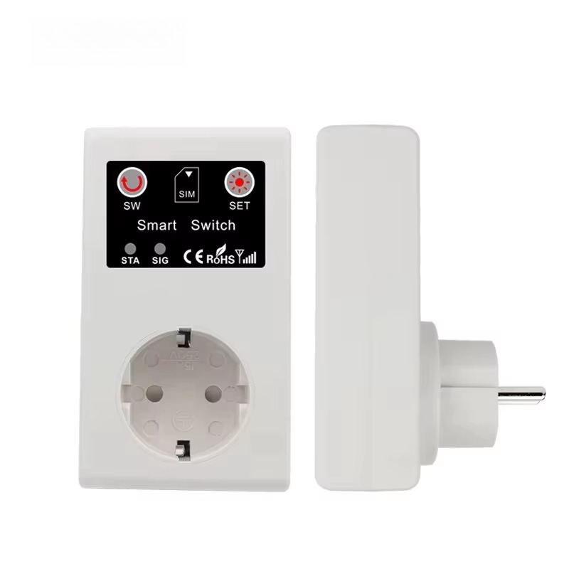 Smart Home Automation - 16A EU GSM Power Socket 3000W