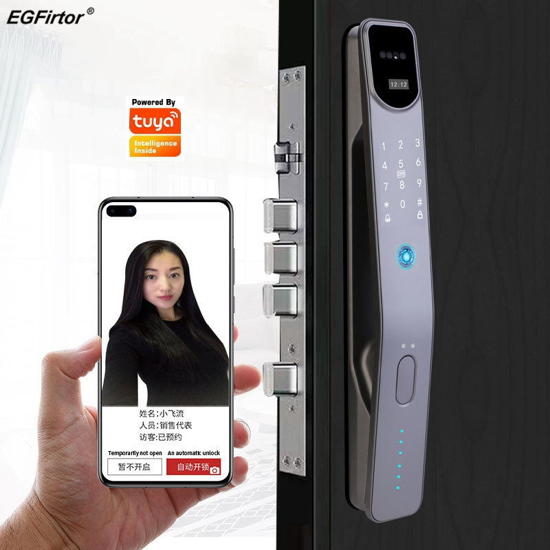 Wifi Doorbell Camera - Tuya Wifi Electronic Fingerprint Smart Door
