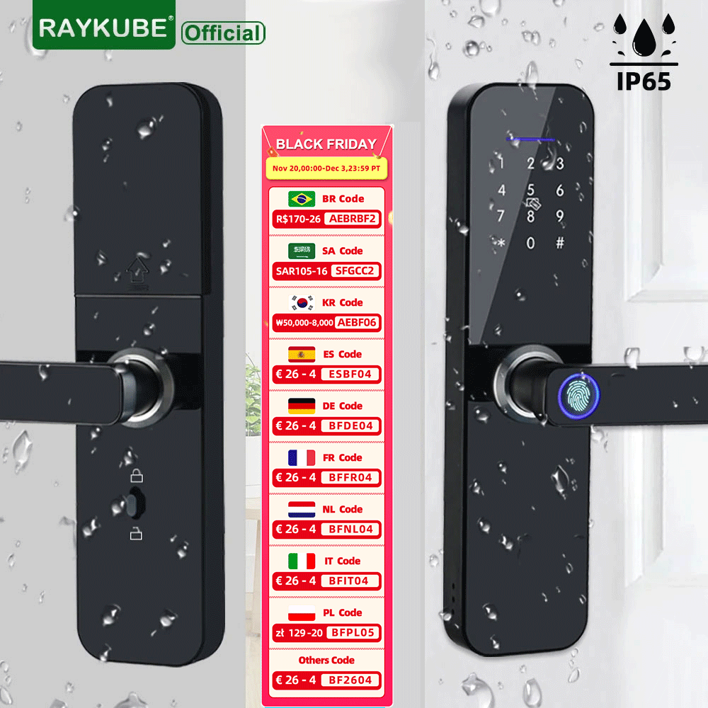 Smart Home Ezviz - RAYKUBE F005 IP65 Waterproof Tuya Wifi