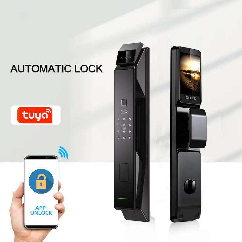 Wifi Doorbell Camera - Face Smart Doorbell Lock Fingerprint Keyless
