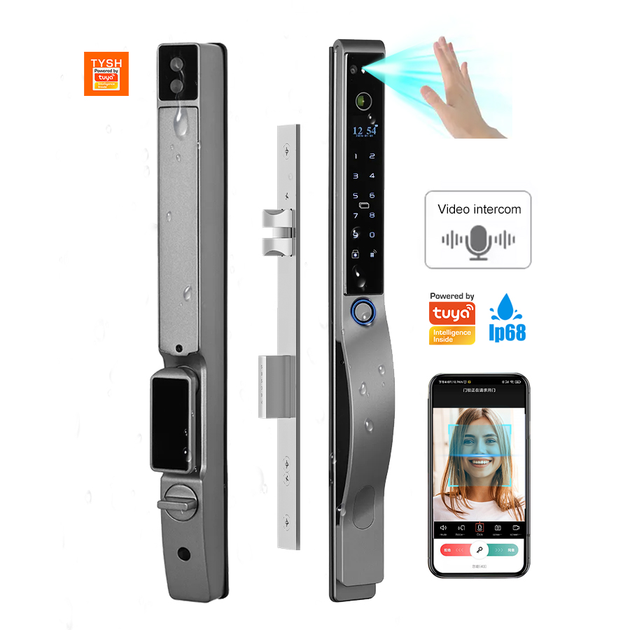 Wifi Doorbell Camera - TYSH Tuya Waterproof 3D Face Recognition