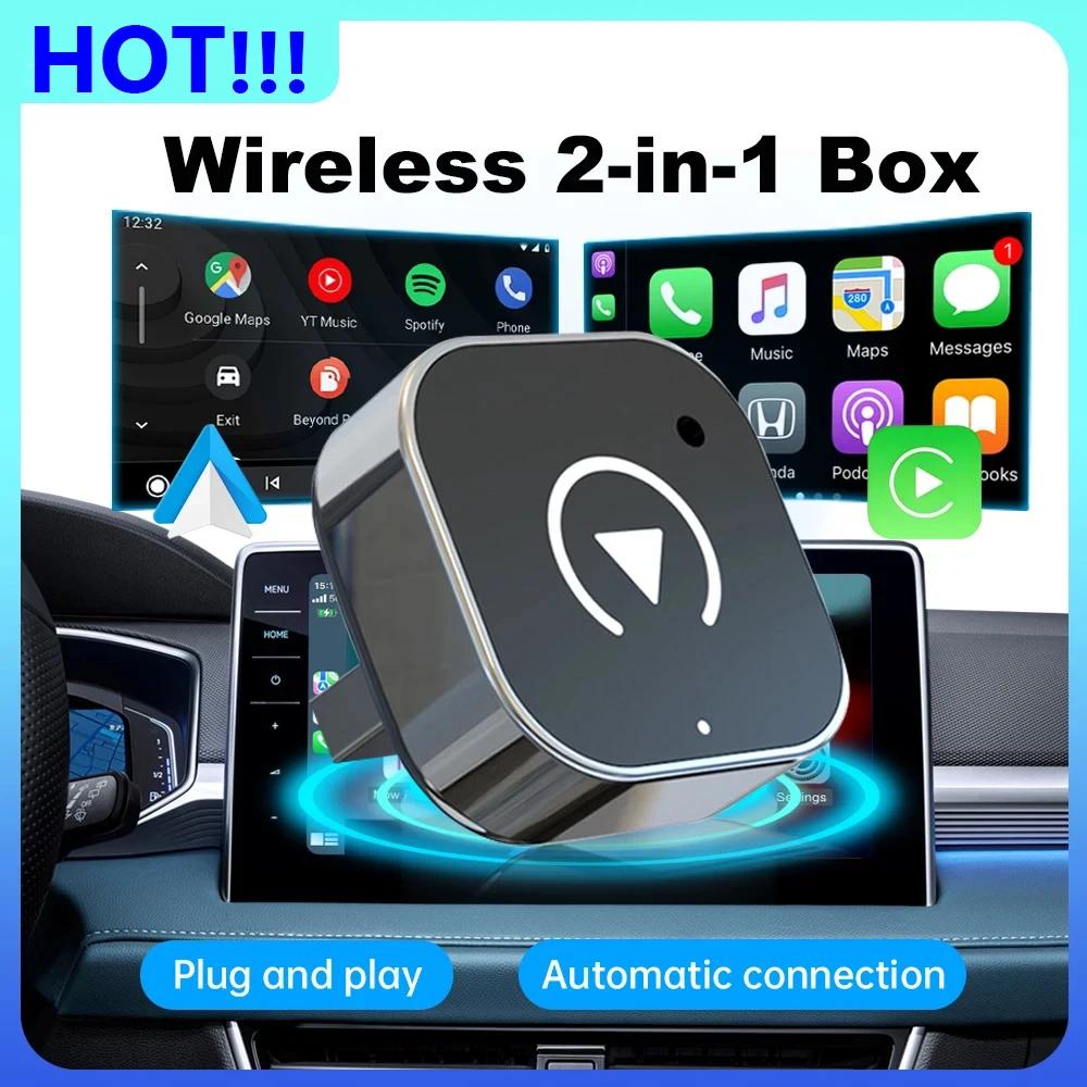 Smart Home Usb - New Wireless CarPlay Android Auto Adapter