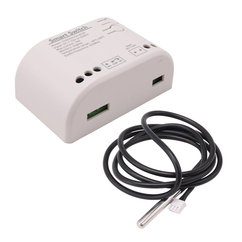 Smart Home Zigbee - AB47-Tuya Smart Zigbee Switch With Temperature