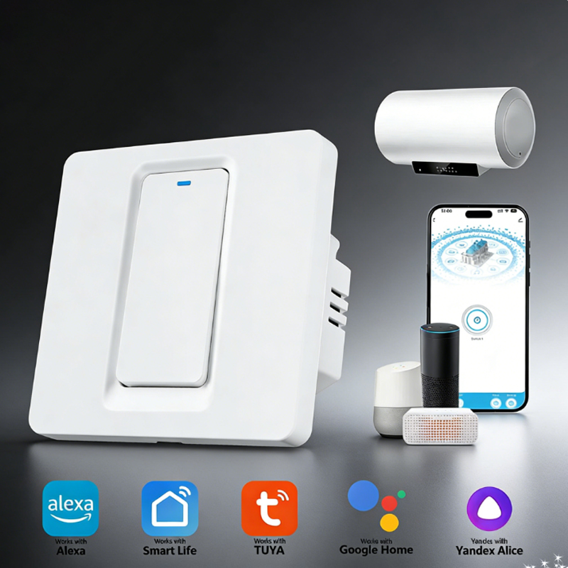 Smart Home Solution - Smart Water Heater Switch/WiFi&Bluetooth Touch Control