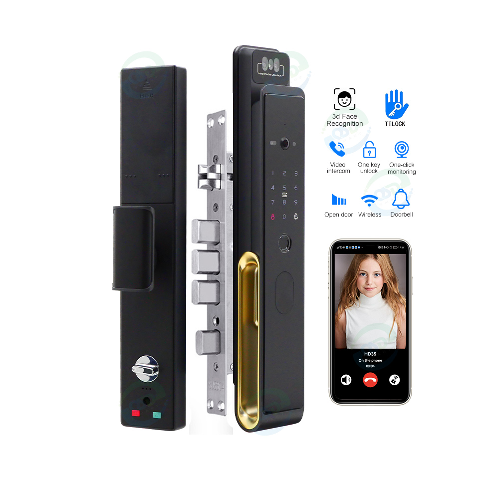 Wifi Doorbell Camera - WiFi Video Intercom Face Door Lock
