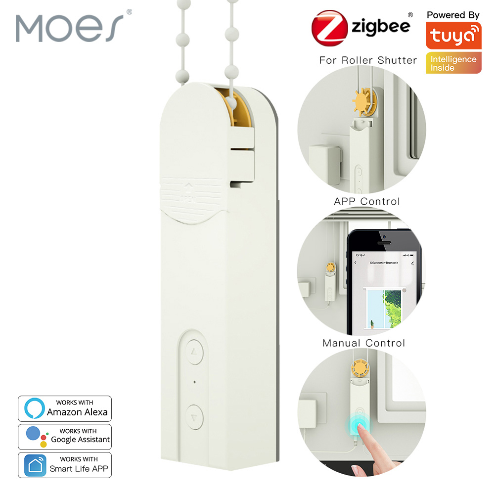 Smart Home Website - MOES New ZigBee Smart DIY Motorized