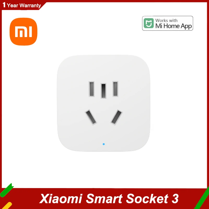 Smart Home Xiaomi App - Xiaomi Mijia Smart Socket 3 WIFI
