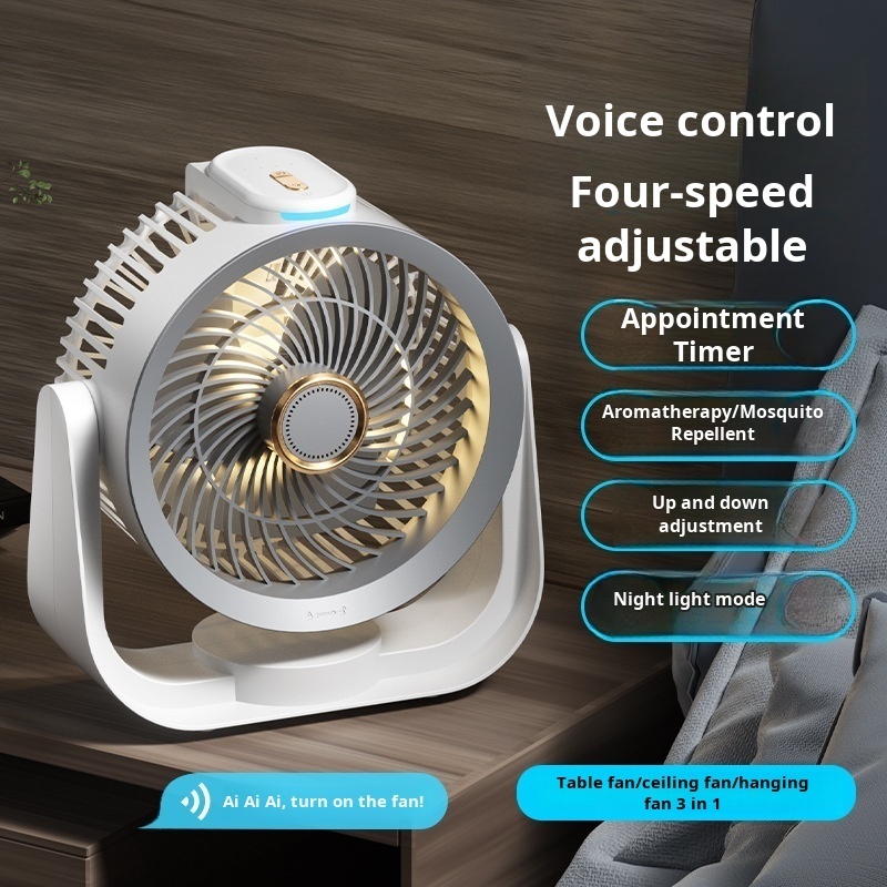 Smart Desk Fan Voice Activated - Smart Home Usb review and price