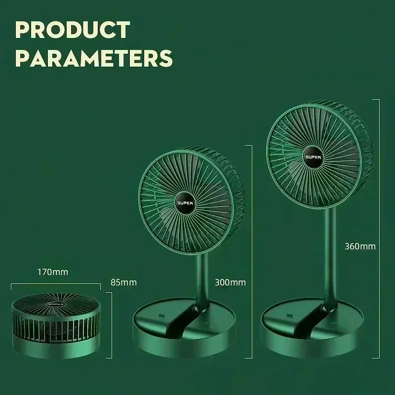 Adjustable Folding USB Fan Min - Smart Home Pc review and price