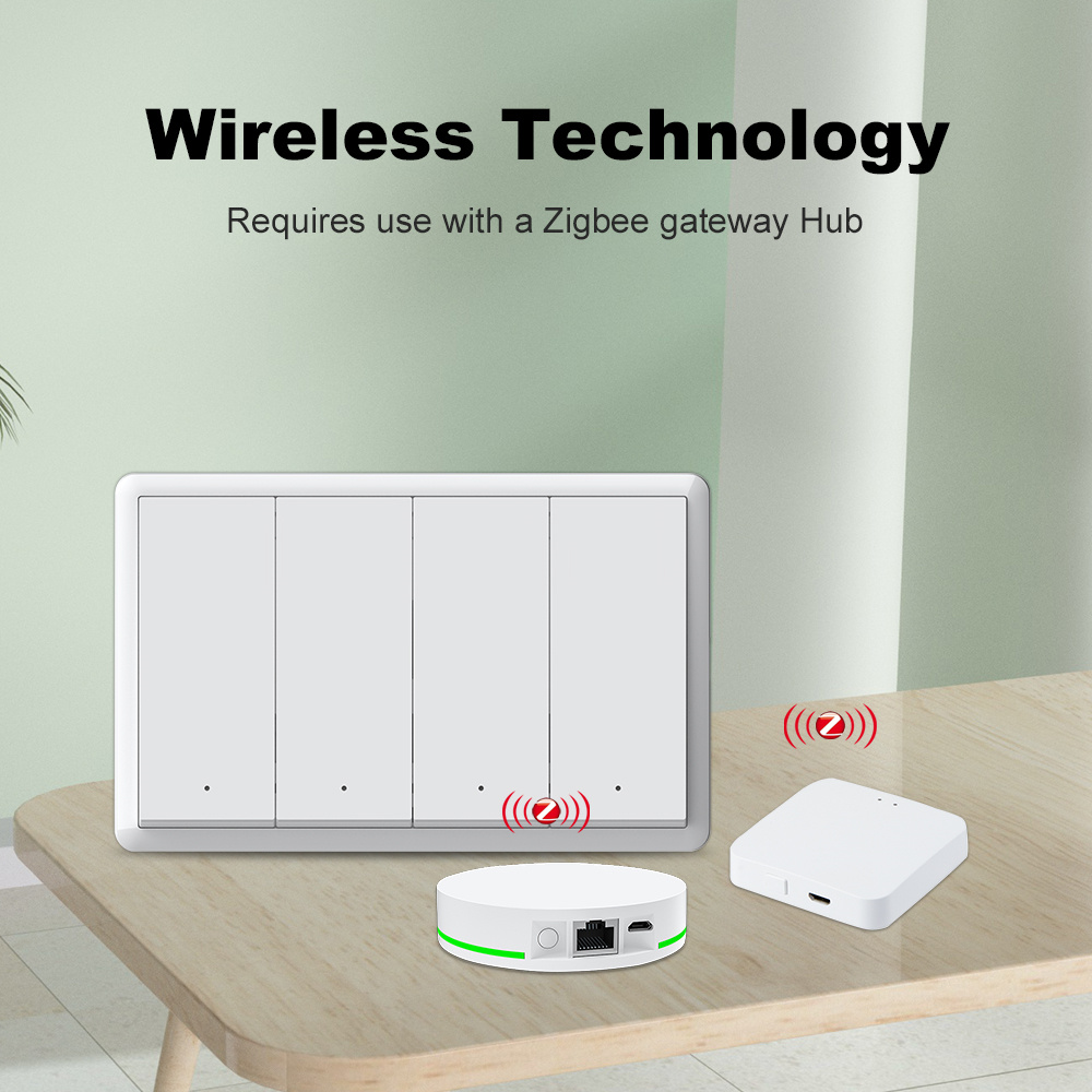 Manhot Smart zigbee Switch No  - Smart Home Zigbee review and price