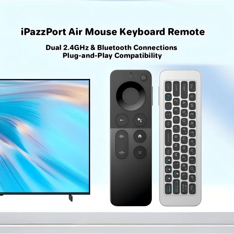 IPazzPort 2.4G & Bluetooth Min - Smart Home Keyboard review and price