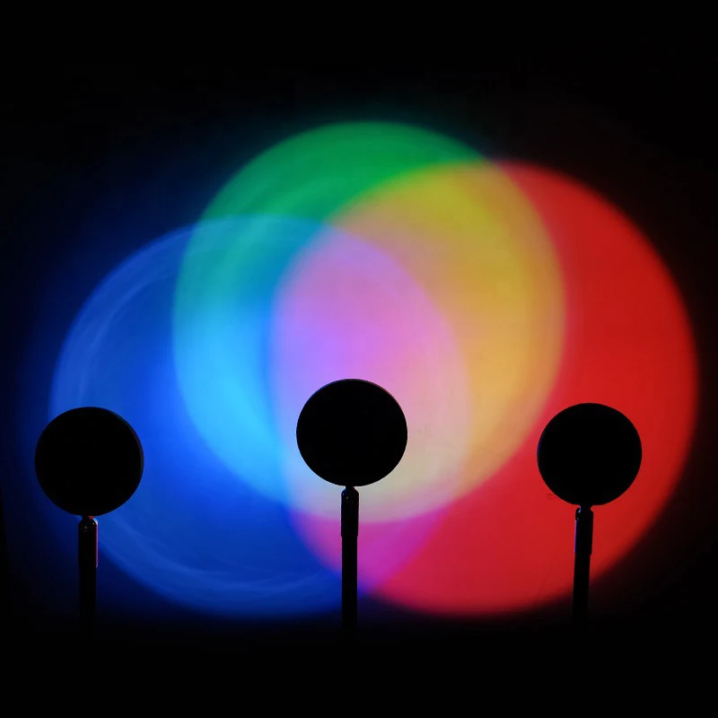 Smart LED Sunset Lamp Colorful - Smart Home Solution review and price