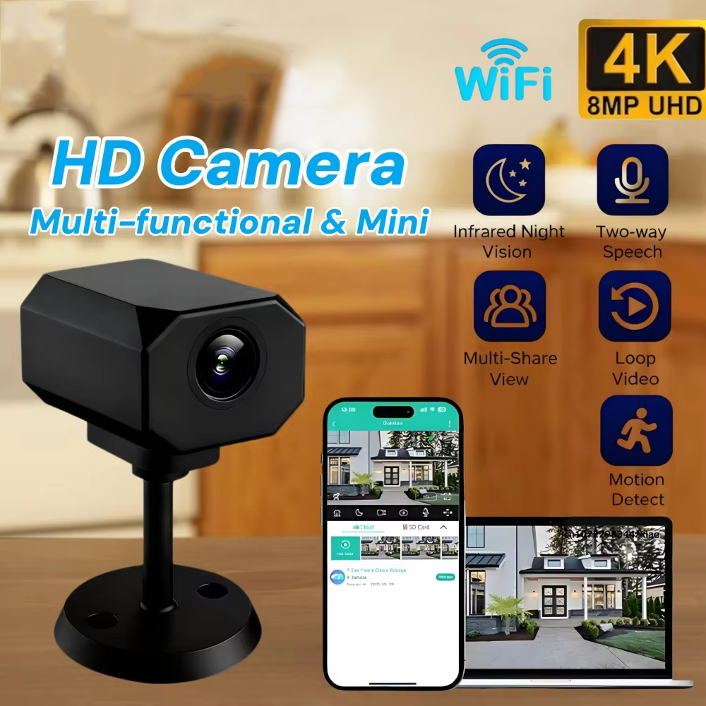 4K HD WiFi Security Camera for - Smart Home Solution review and price