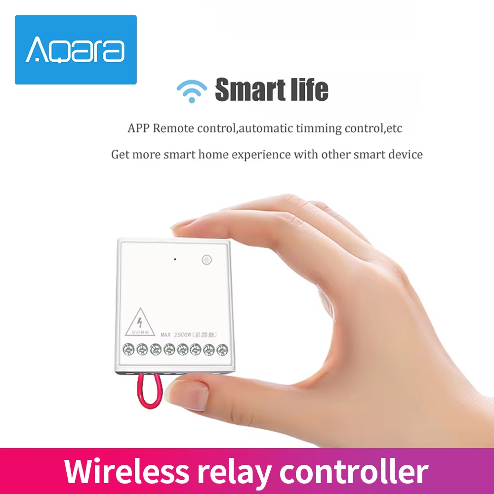 Aqara 2 Channels Wireless Rela - Smart Home Xiaomi App review and price
