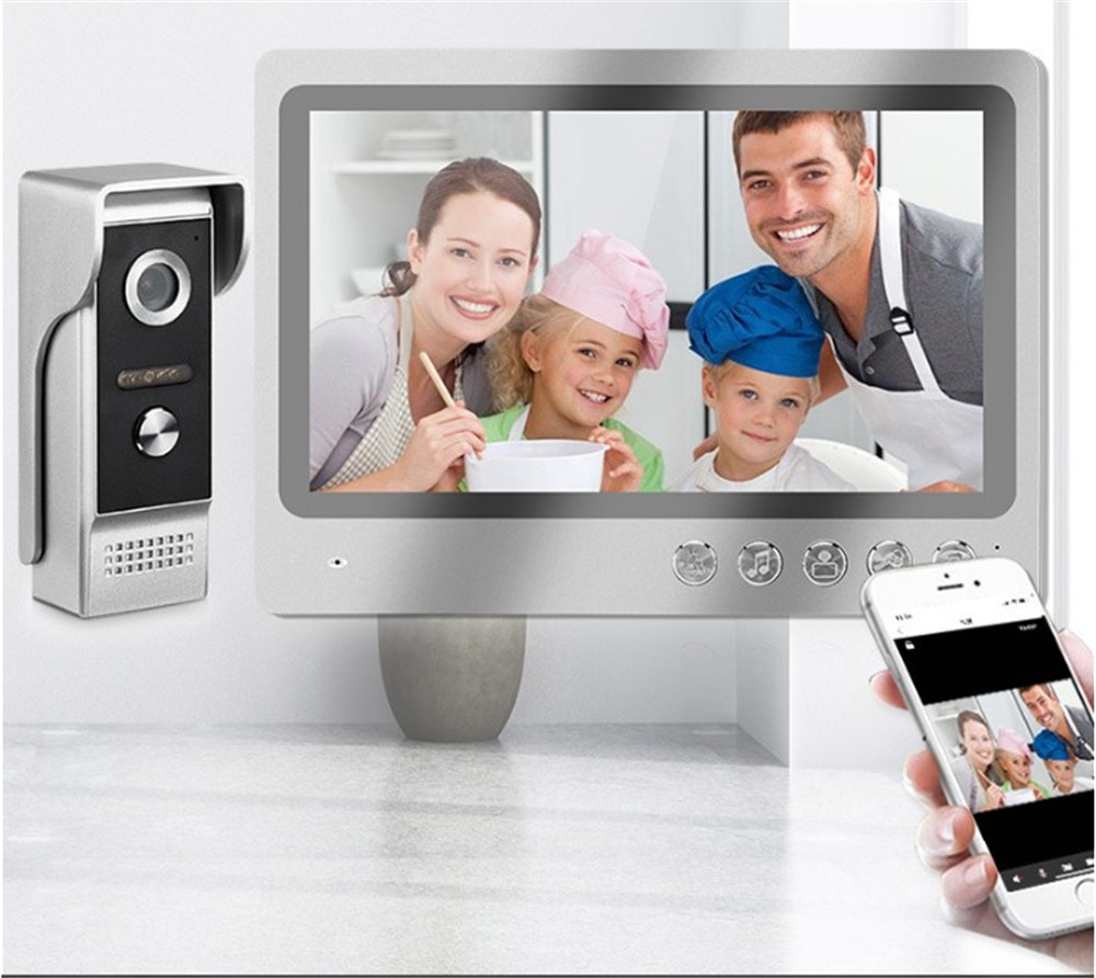 9Inch HD Screen Tuya APP Wired - Wifi Doorbell Camera review and price
