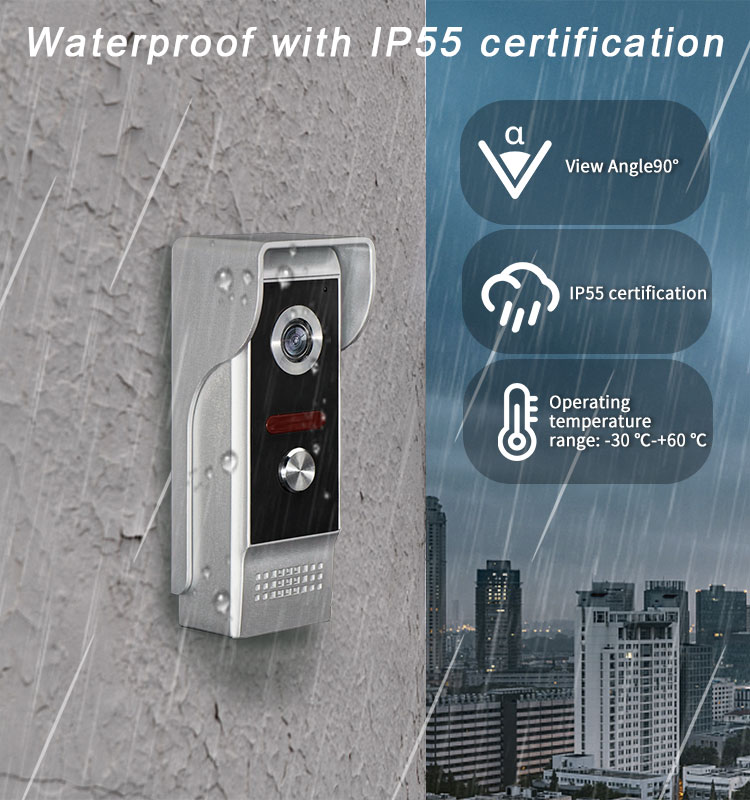 9Inch HD Screen Tuya APP Wired - Wifi Doorbell Camera review and price