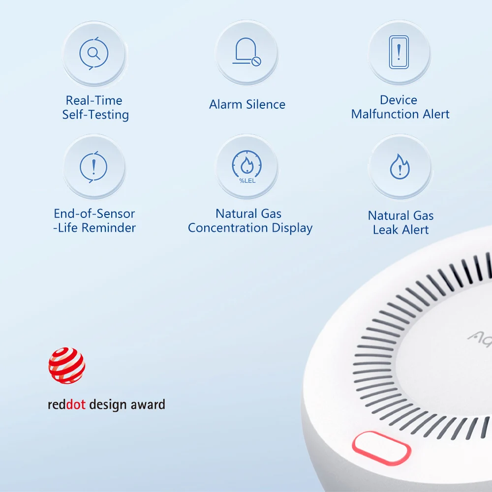 Aqara Natural Gas Detector Sma - Smart Home Xiaomi App review and price