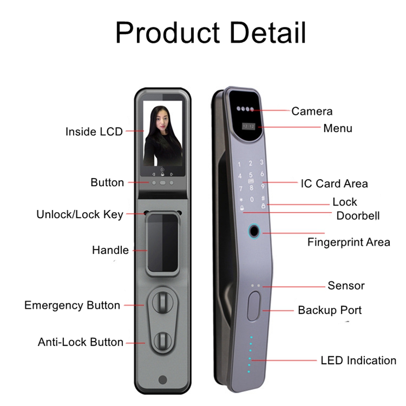 Tuya Wifi Electronic Fingerpri - Wifi Doorbell Camera review and price