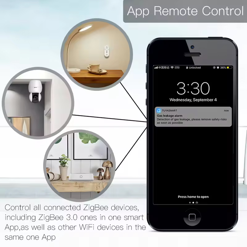Moes Tuya ZigBee 3.0 Smart Gat - Smart Home Website review and price