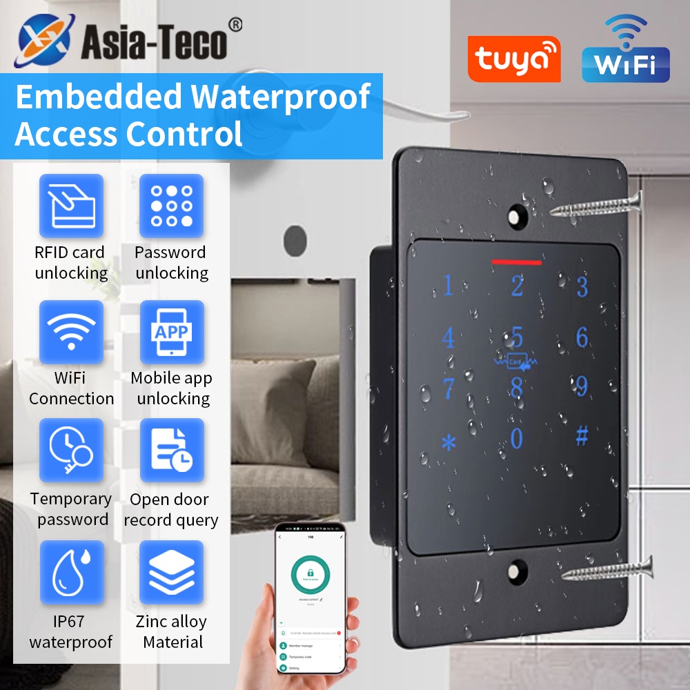 WiFi Tuya Smart Door Lock Keyb - Smart Home Keyboard review and price