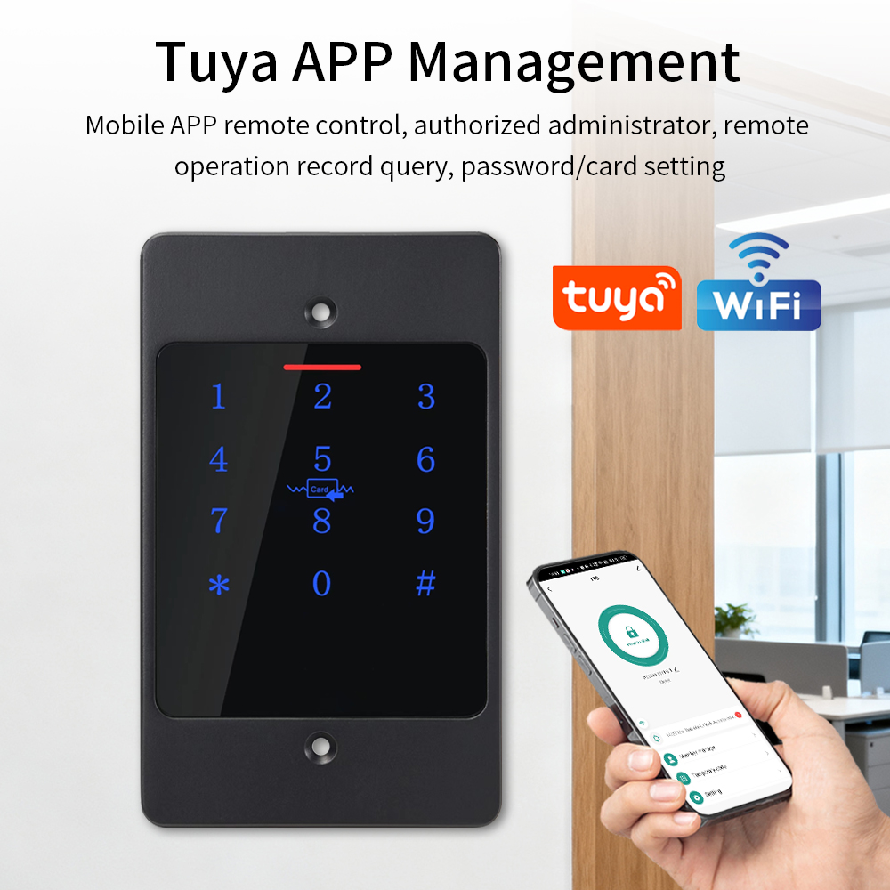 WiFi Tuya Smart Door Lock Keyb - Smart Home Keyboard review and price