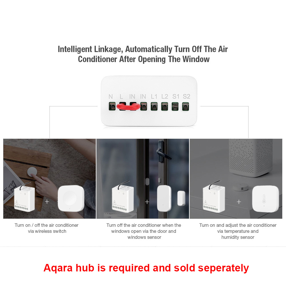 Original Aqara Smart Two-way C - Smart Home Xiaomi App review and price