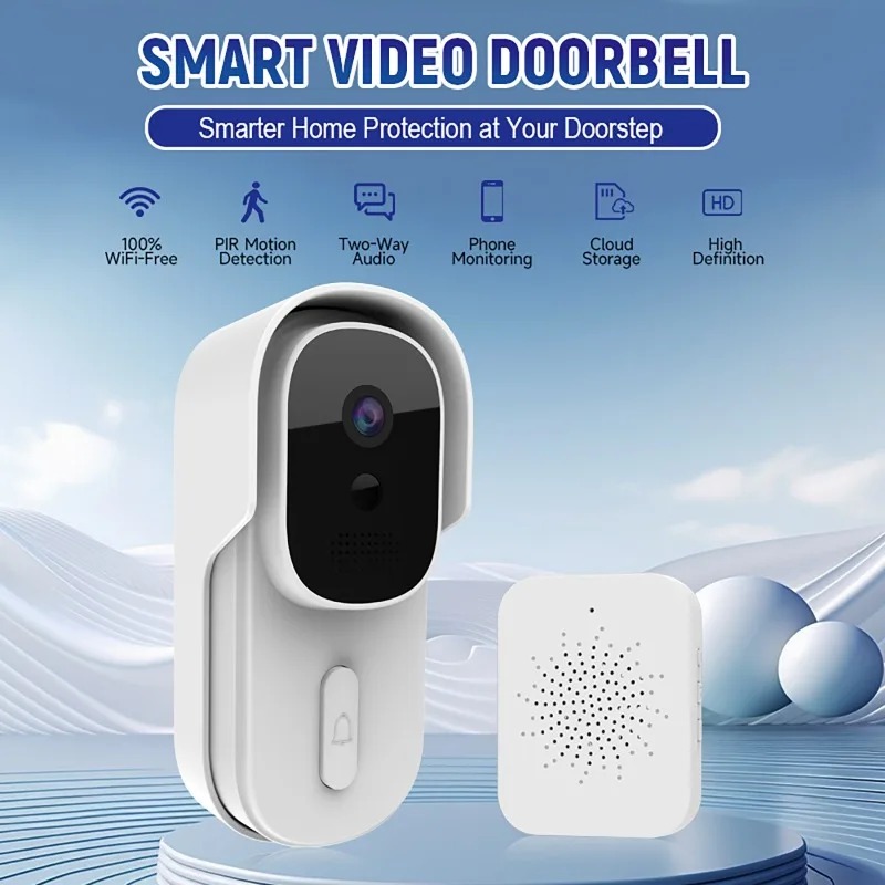Wide View Tuya Smart Life APP  - Wifi Doorbell Camera review and price