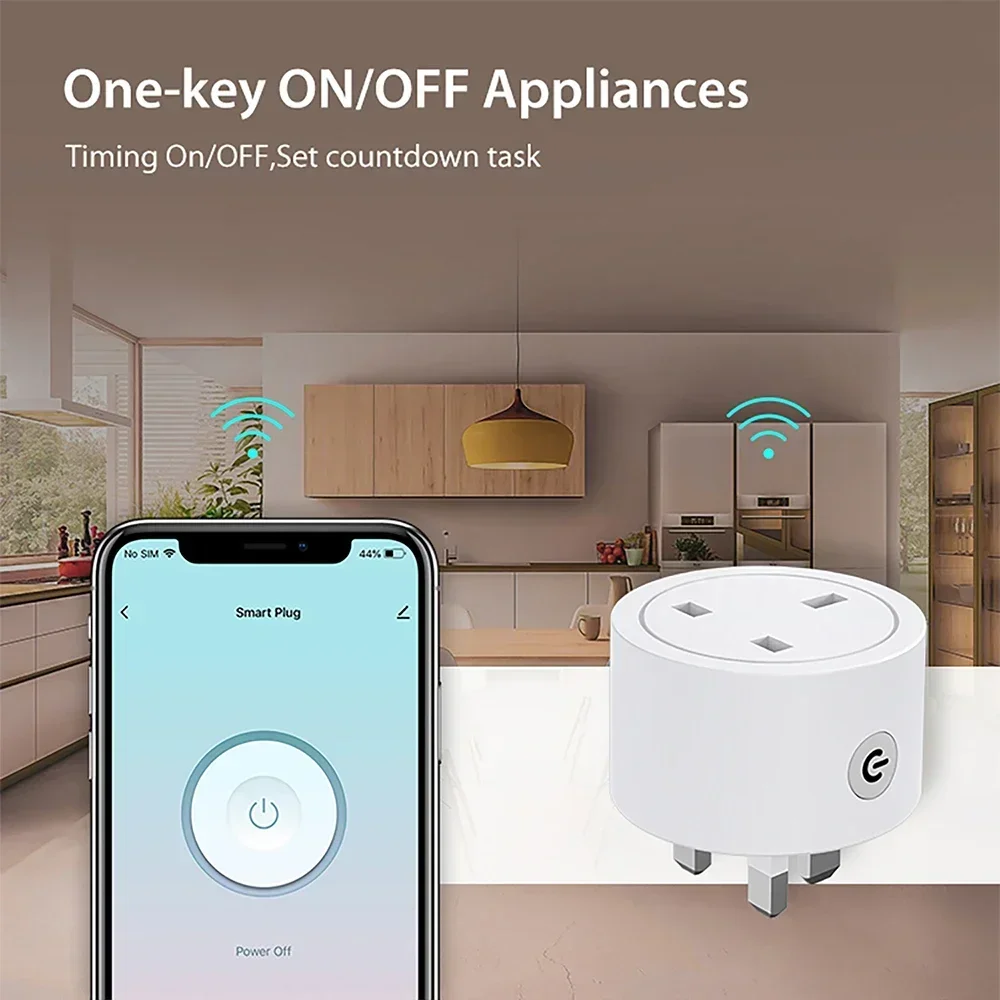 Zigbee Smart Plug 16A UK Socke - Smart Home Zigbee review and price