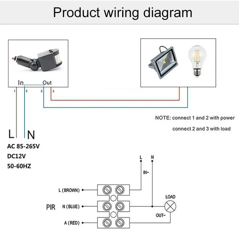 Motion Sensor PIR Switch Light - Pir Motion Sensor review and price