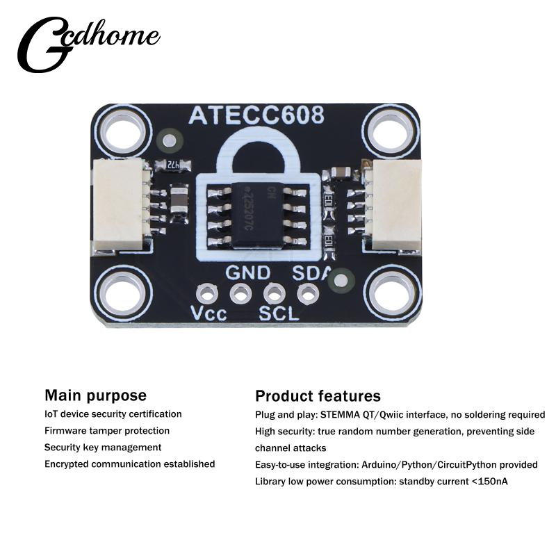 ATECC608 Secure Element Module - Smart Home Keyboard review and price