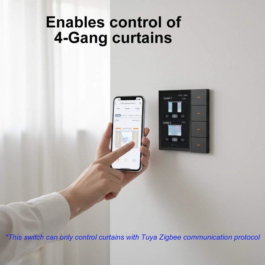 F3-pro Tuya Smart Panel ZigBee - Smart Home Zigbee review and price