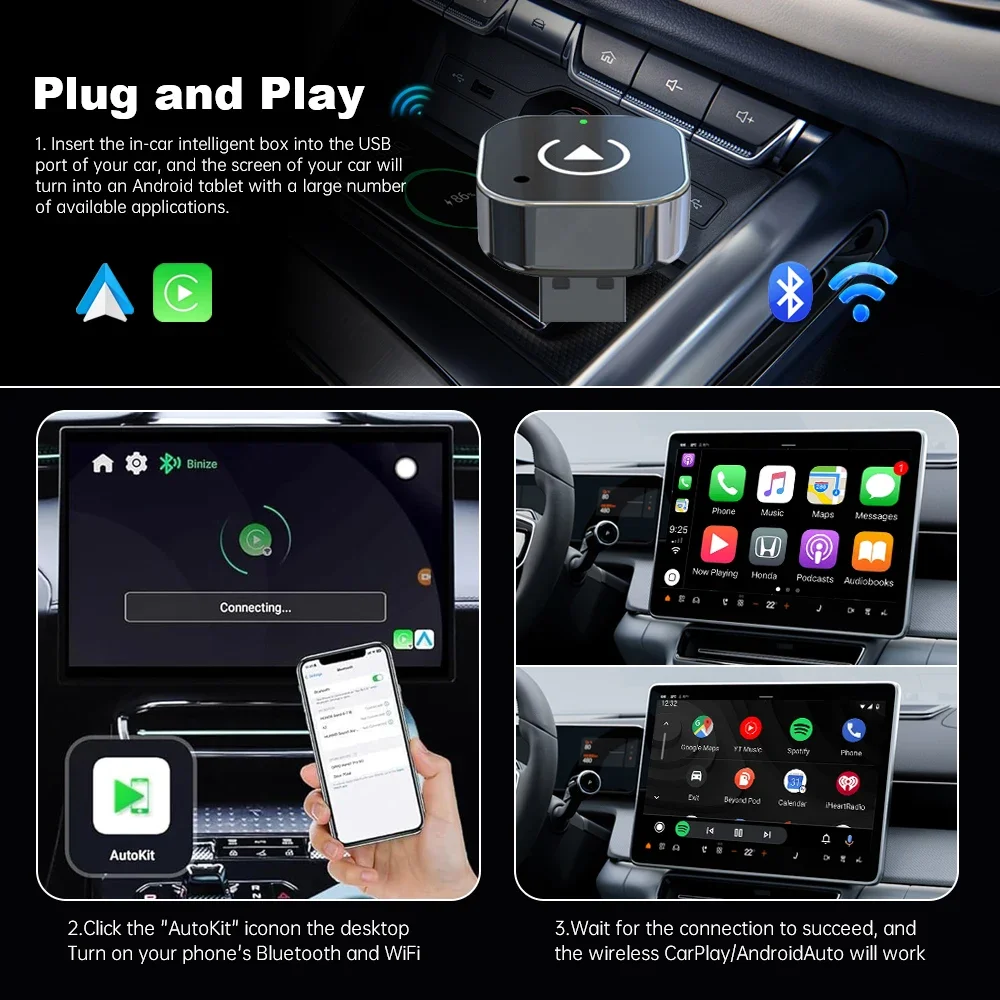 New Wireless CarPlay Android A - Smart Home Usb review and price