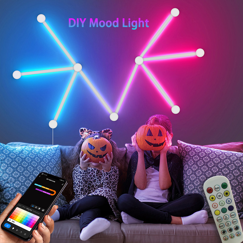 Smart RGB Wall Lamp, Bluetooth - Smart Home Tv review and price
