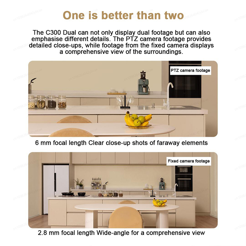 XIAOMI Smart Camera C300 Dual  - Smart Home Future review and price