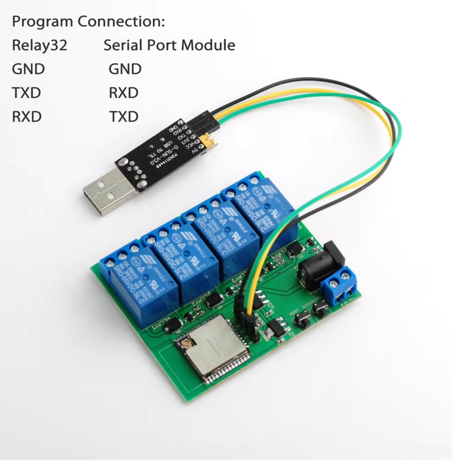 ESP32 4 Channel Wireless Relay - Smart Home Automation review and price