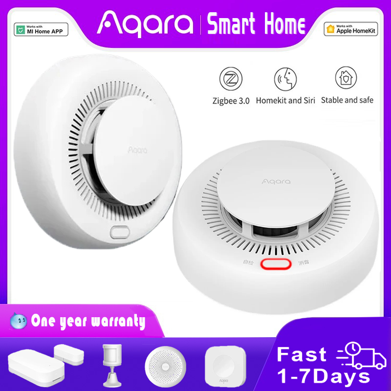New Aqara Smoke Detector Zigbe - Smart Home Xiaomi App review and price