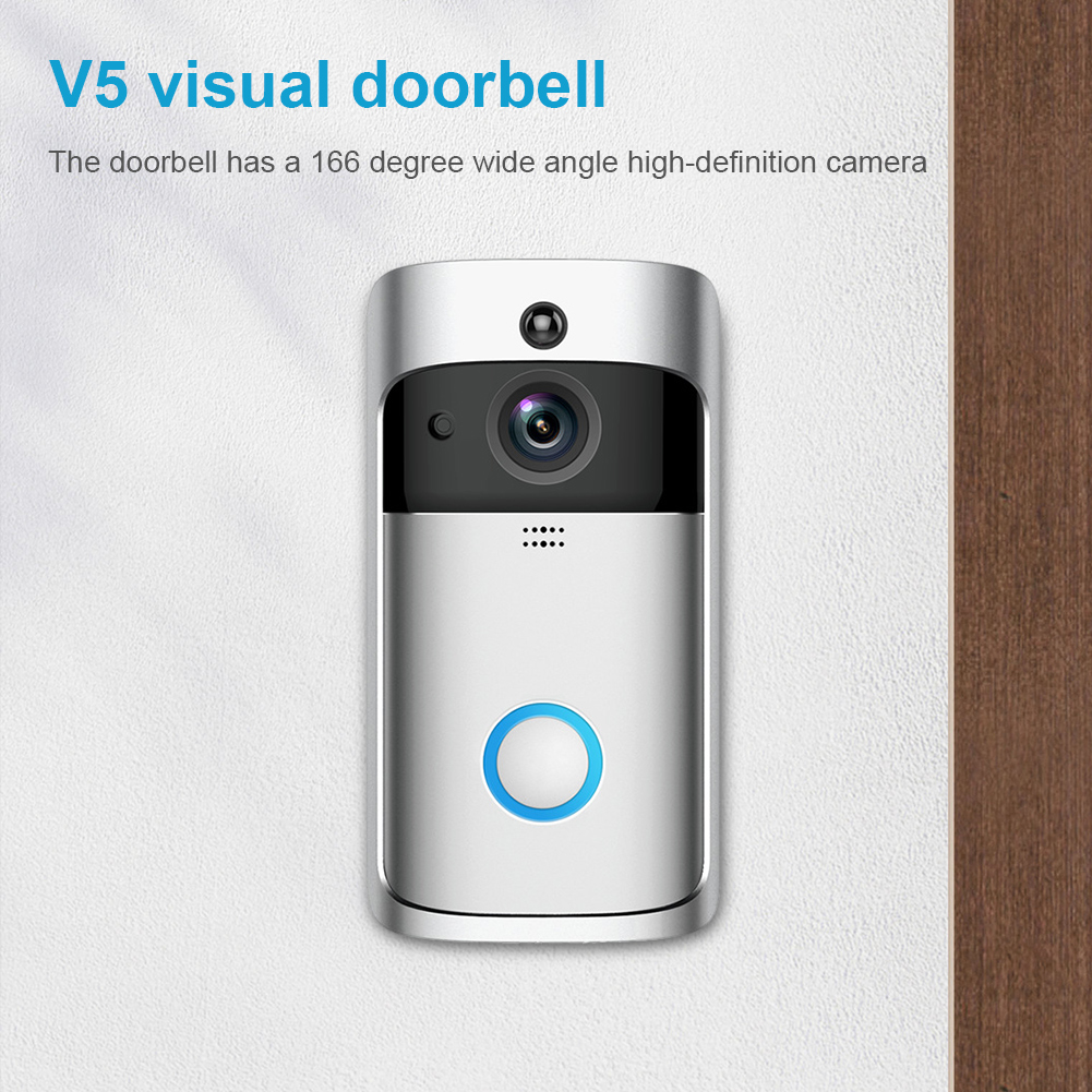 V5 pro WIFI Wireless Smart Doo - Wifi Doorbell Camera review and price