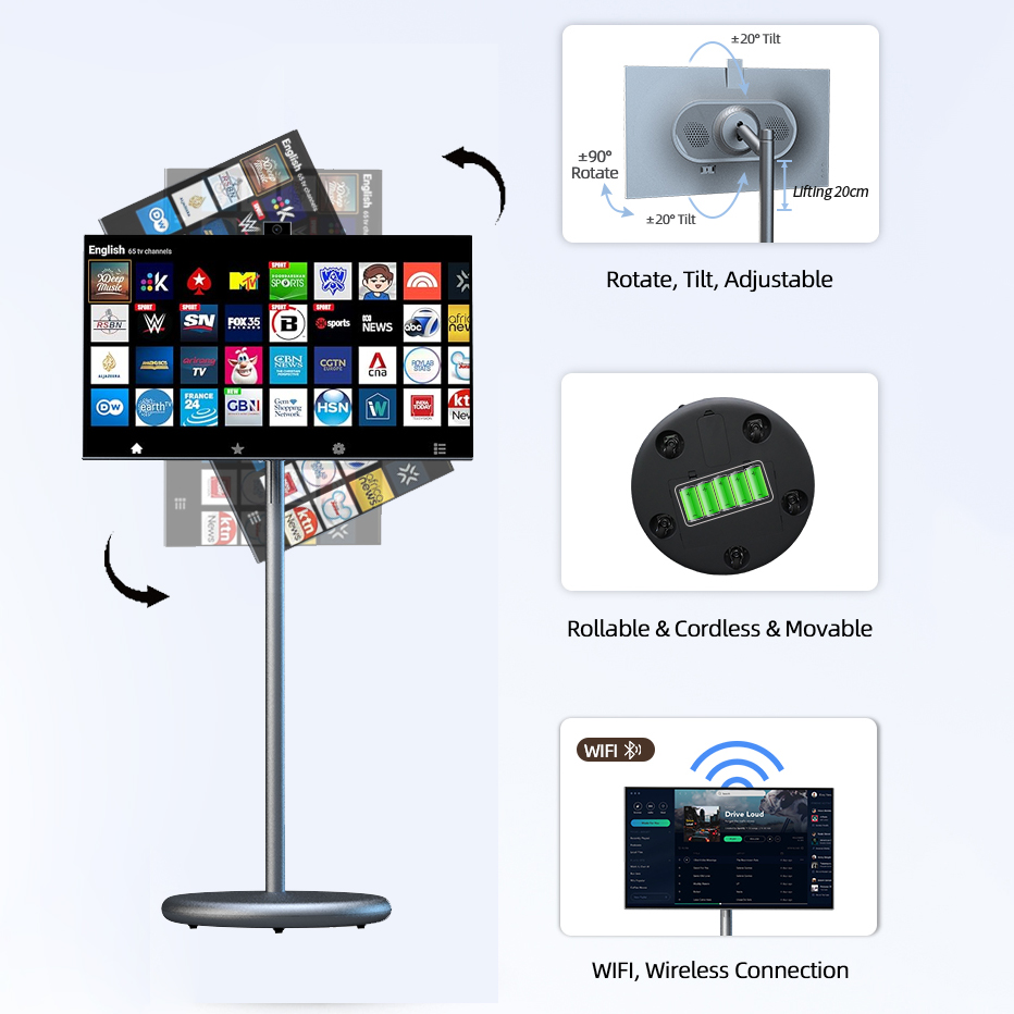 Smart Portable TV Display Mobi - Smart Home Tv review and price