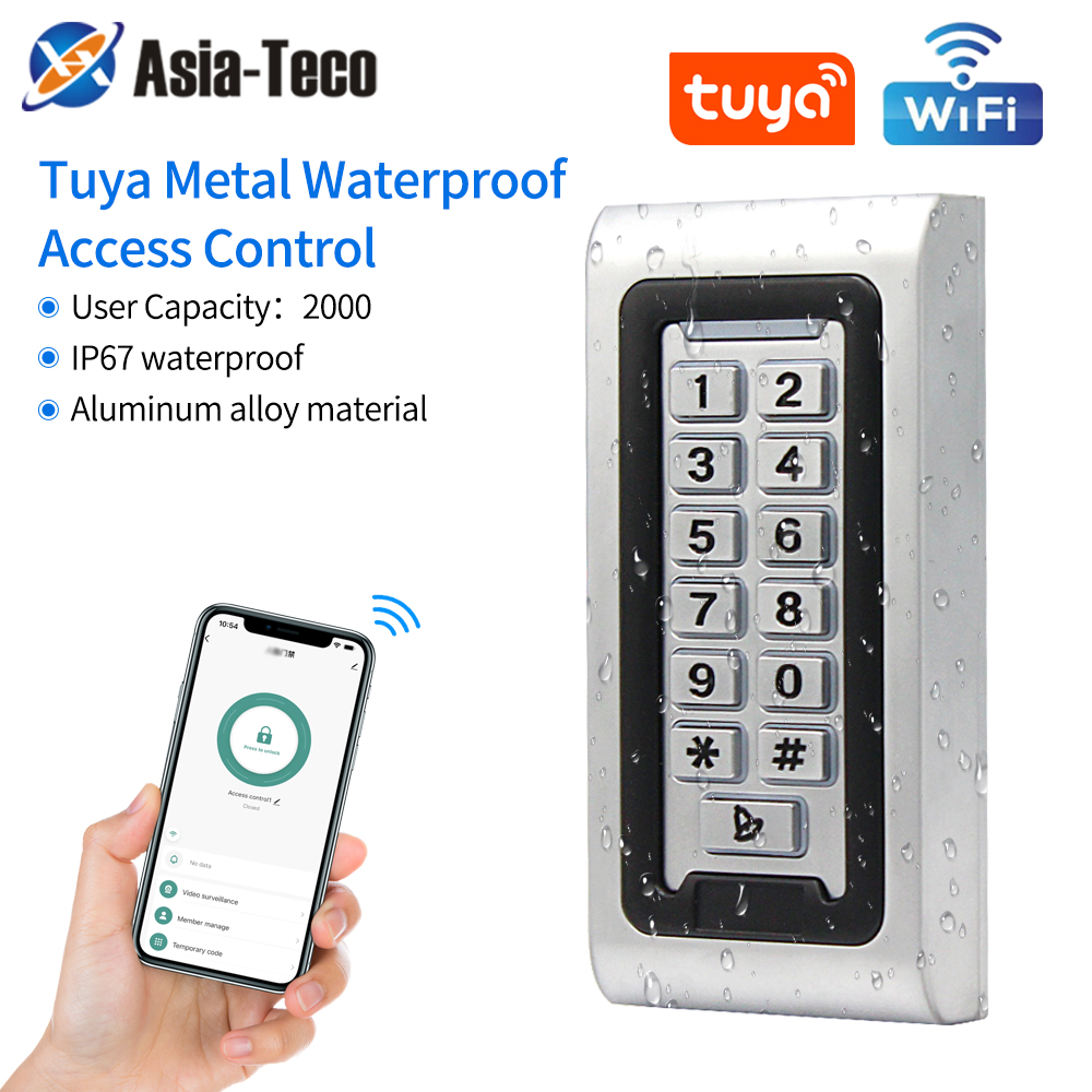 Outdoor IP68 Metal Access Cont - Smart Home Keyboard review and price