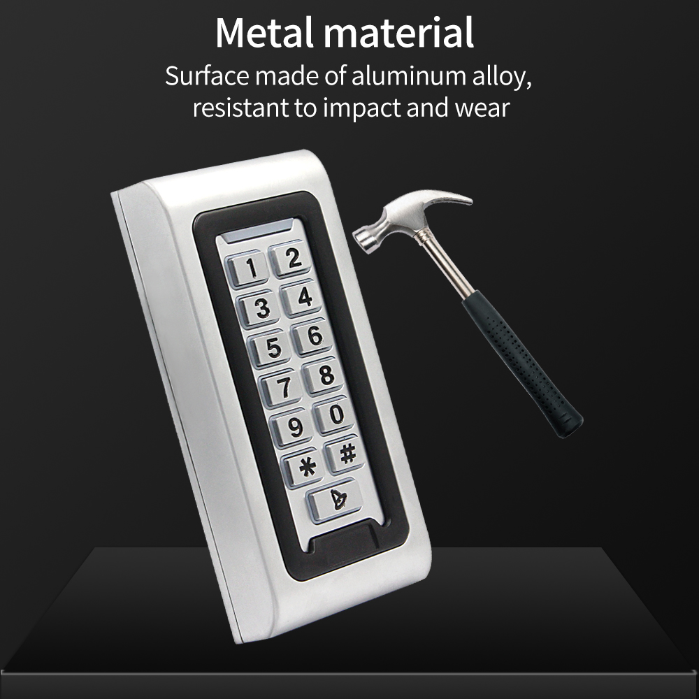 Outdoor IP68 Metal Access Cont - Smart Home Keyboard review and price