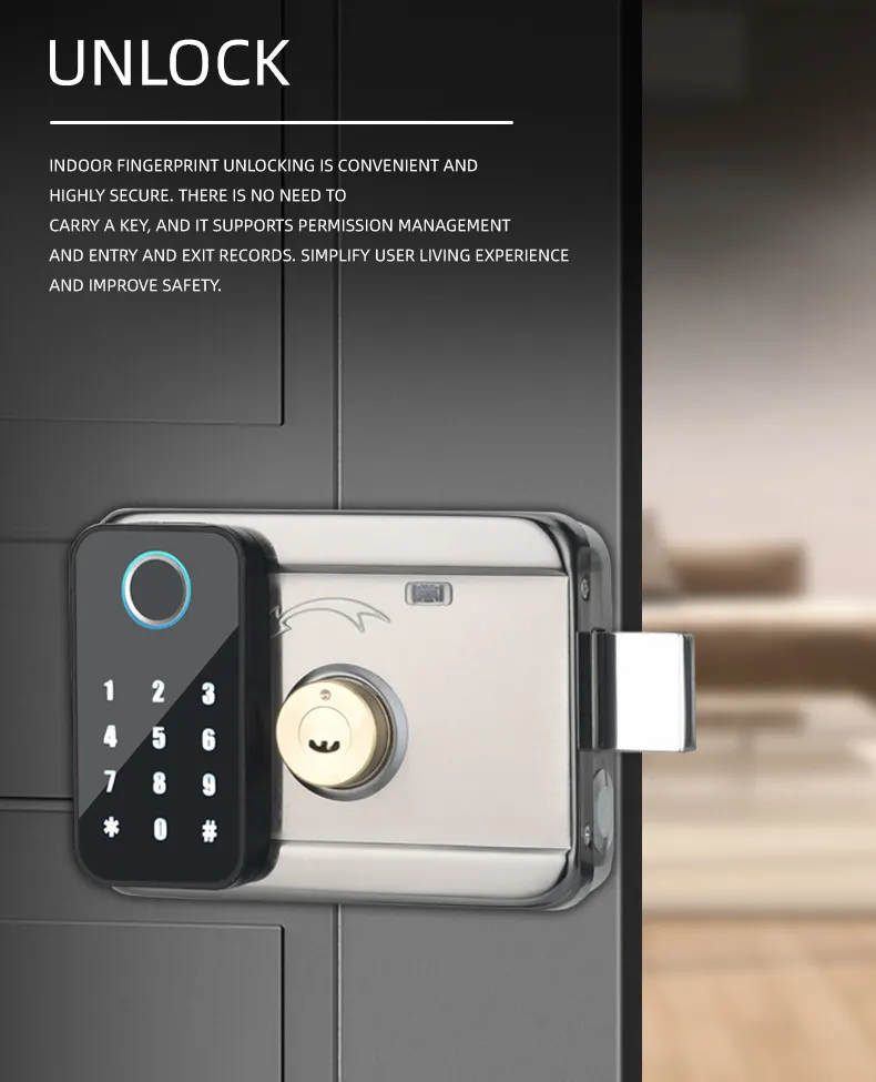 TYSH Tuya Remote Smart Door Lo - Smart Home Ezviz review and price