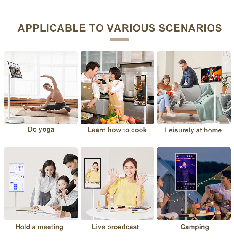 21.5 Inch LED White Battery-Po - Smart Home Tv review and price
