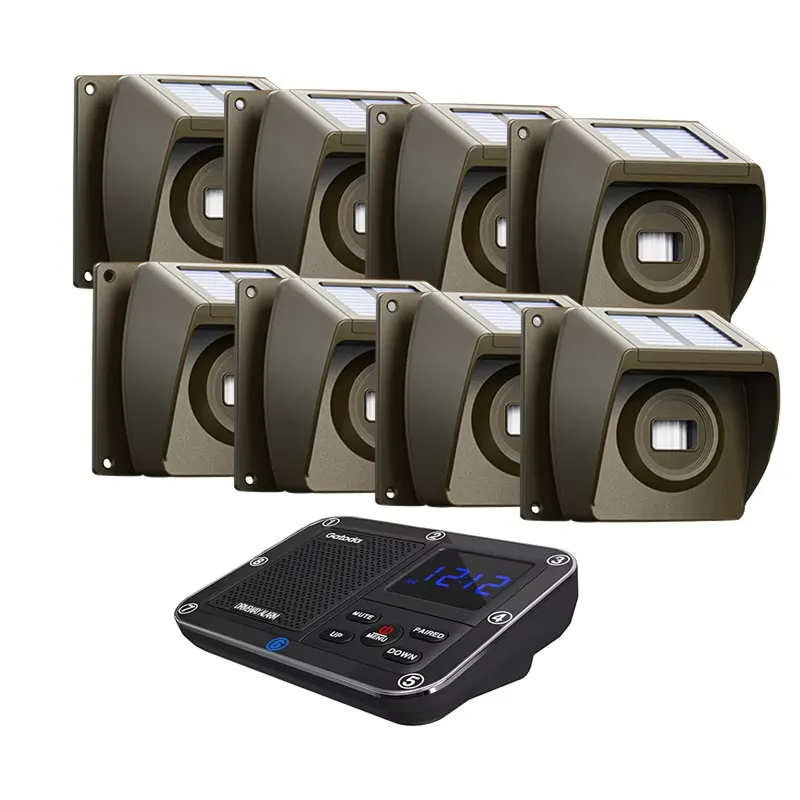 Outdoor Solar - Powered Wirele - Pir Motion Sensor review and price