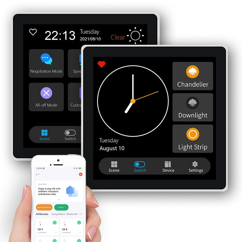 FUERS 4 Inch Touch Screen Mult - Smart Home Zigbee review and price
