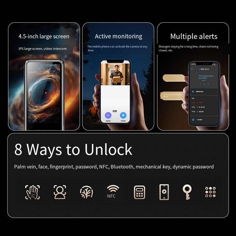 YN S11M Smart Home Digital Ele - Wifi Doorbell Camera review and price