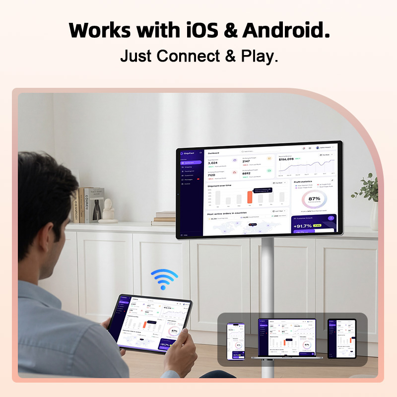 21.5 Inch IPS Android TV Telev - Smart Home Tv review and price
