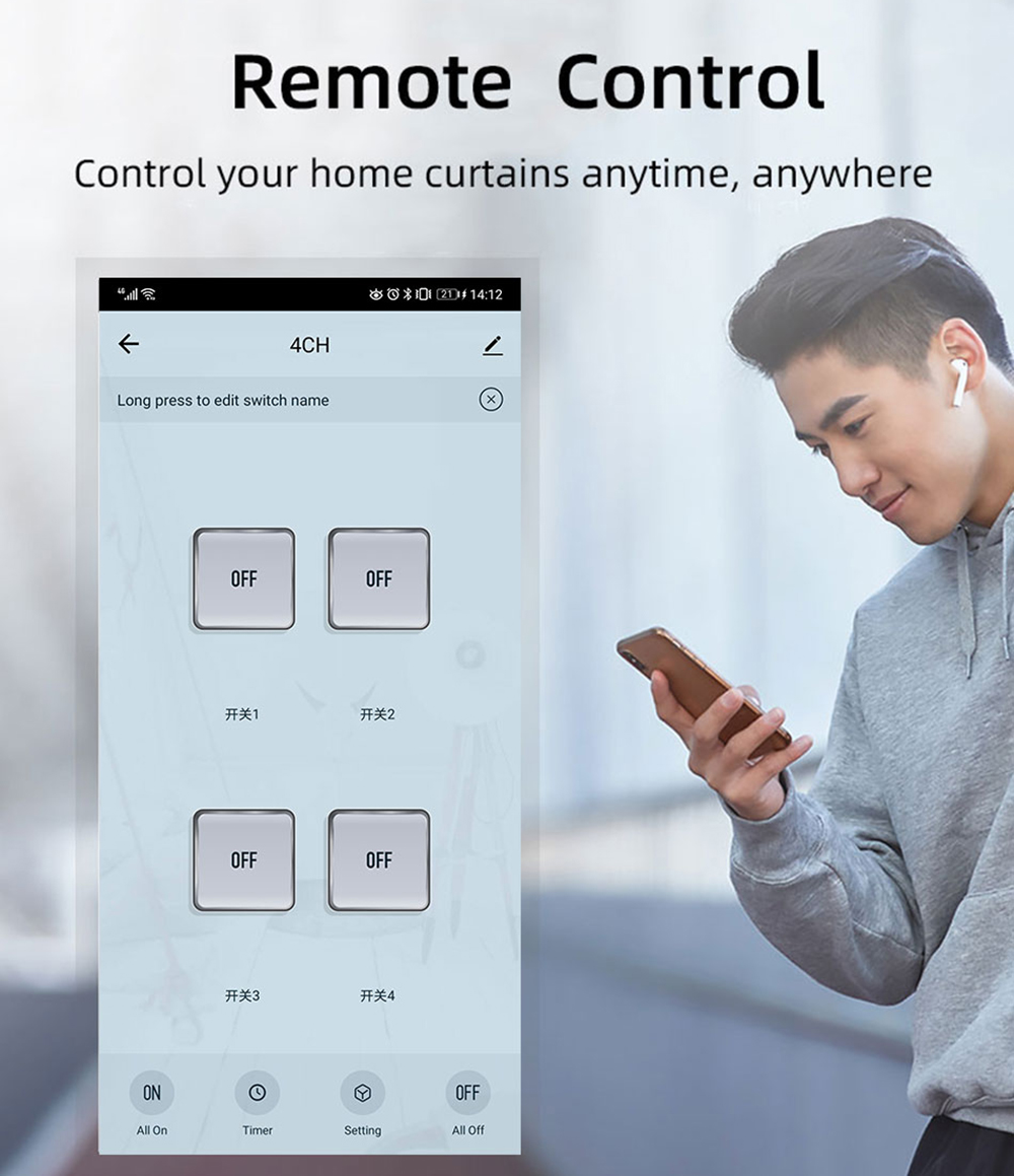 Tuya 4CH Zigbee Switch Relay M - Smart Home Usb review and price
