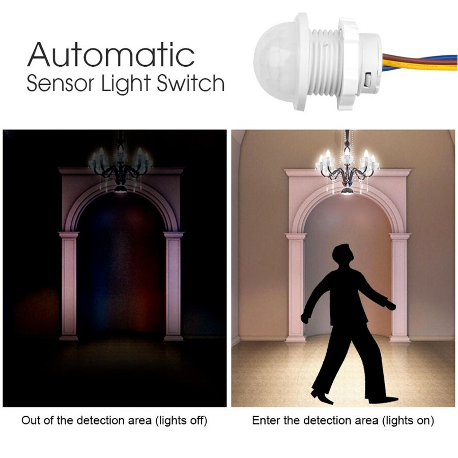 AC 110V 220V Sensor Smart Home - Pir Motion Sensor review and price