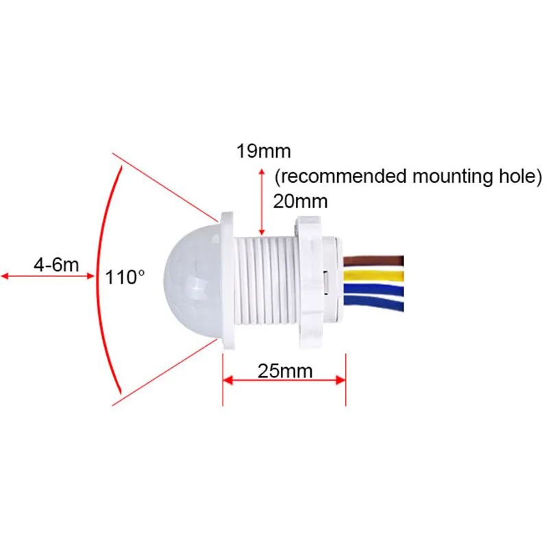 AC 110V 220V Sensor Smart Home - Pir Motion Sensor review and price