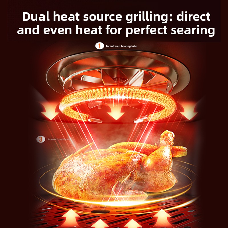 6.5L Smart Air Fryer Oven Home - Smart Home Oven review and price